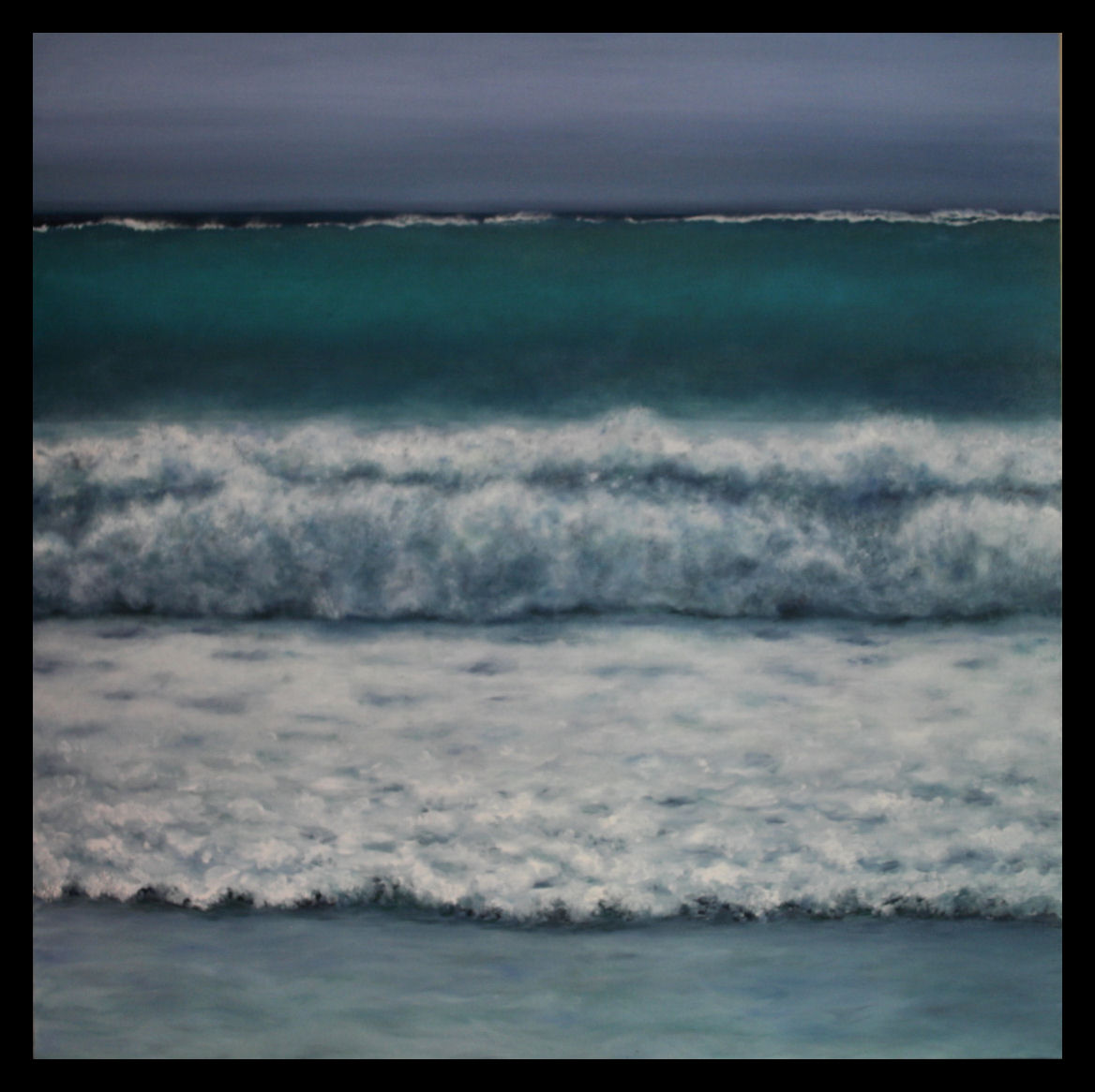 Wave, Wave, Wave oil painting by Kim Adams